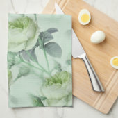 Schöne Vintage Blüte Geschirrtuch (Viertel Falte)