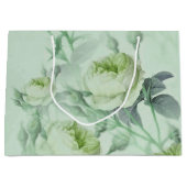 Schöne Vintage Blüte Große Geschenktüte (Vorderseite)