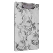 Schöne Vintage Blüte Klemmbrett (Rechts)