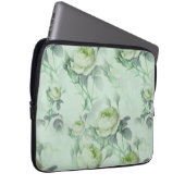 Schöne Vintage Blüte Laptopschutzhülle (Vorne Rechts)