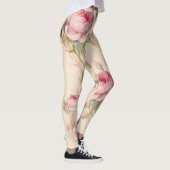Schöne Vintage Blüte Leggings (Rechts)