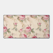 Schöne Vintage Blüte Schreibtischunterlage (Vorderseite)