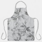 Schöne Vintage Blüte Schürze (Vorderseite)