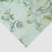 Schöne Vintage Blüte Seidenpapier (Ausschnitt)