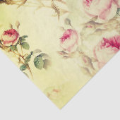 Schöne Vintage Blüte Seidenpapier (Ausschnitt)