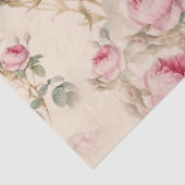 Schöne Vintage Blüte Seidenpapier (Ausschnitt)