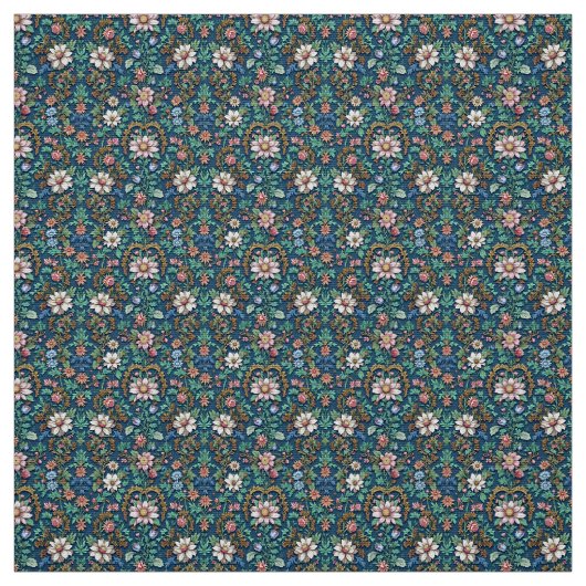 Schöne Vintage Blüte Stoff (Muster)