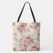 Schöne Vintage Blüte Tasche (Rückseite)