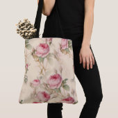 Schöne Vintage Blüte Tasche (Von Nahem)