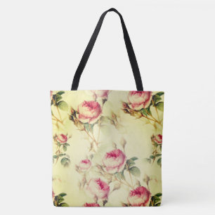 Schöne Vintage Blüte Tasche