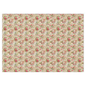 Schöne Vintage Blüte Tischdecke (Vorderseite (Horizontal))