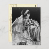 Schöne Vintage Bridge Postkarte (Vorne/Hinten)