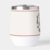 Schöne Vintage Butterfly Frohe Weihnachten (Vorderseite)