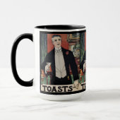 Schöne Vintage Cocktailkultur Tasse (Links)