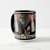 Schöne Vintage Cocktailkultur Tasse (Vorderseite Links)