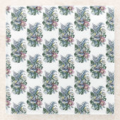 Schöne Vintage Country Bouquet Muster Untersetzer (Vorderseite)