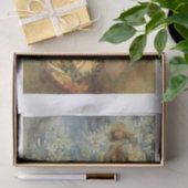 Schöne Vintage Entdeckungskunst Seidenpapier (Geschenk)