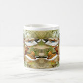 Schöne Vintage Enten Kaffeetasse (Mittel)