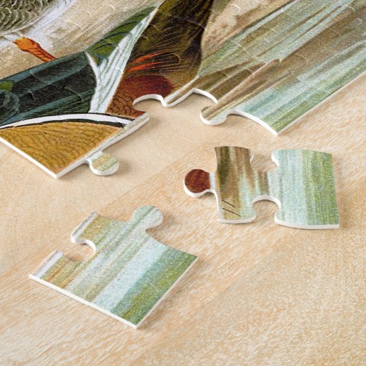 Schöne Vintage Enten Puzzle (Seite)
