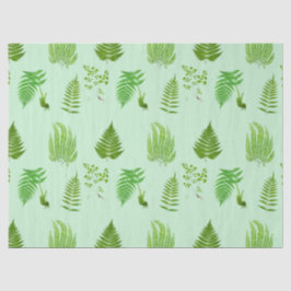 Schöne Vintage Farne Bilder Seidenpapier