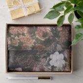 Schöne Vintage Frauen-Blume abstrakt Seidenpapier (Geschenk)