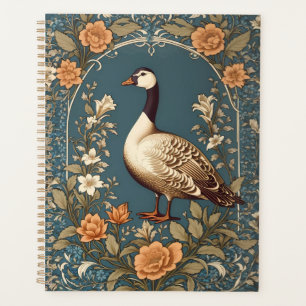 Schöne Vintage Goose William Morris Inspiriert Planer