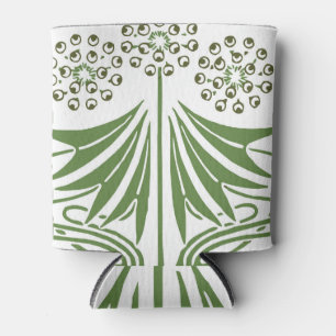 Schöne Vintage Illustration. Dosenkühler