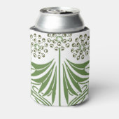 Schöne Vintage Illustration. Dosenkühler (Kanne Rückseite)