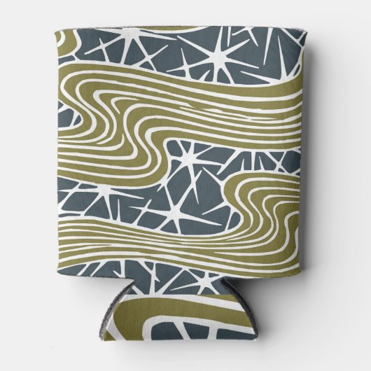 Schöne Vintage Illustration. Dosenkühler (Vorderseite)