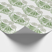 Schöne Vintage Illustration. Geschenkpapier (Ecke)