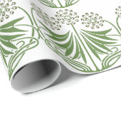 Schöne Vintage Illustration. Geschenkpapier (Rolleneckpunkt)
