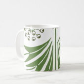 Schöne Vintage Illustration. Kaffeetasse (Vorderseite Links)