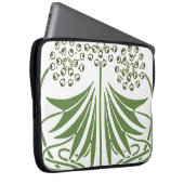Schöne Vintage Illustration. Laptopschutzhülle (Vorne Rechts)
