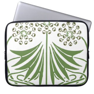 Schöne Vintage Illustration. Laptopschutzhülle