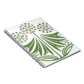 Schöne Vintage Illustration. Notizblock (Rechte Seite)