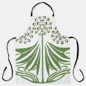 Schöne Vintage Illustration. Schürze (Vorderseite)