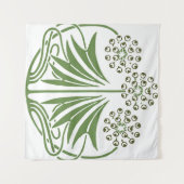 Schöne Vintage Illustration. Wandteppich (Vorderseite (Horizontal))