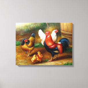 schöne Vintage Leinwand, die 20 malt Leinwanddruck