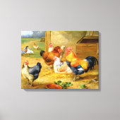 schöne Vintage Leinwand Gemälde 21 (Vorderseite)