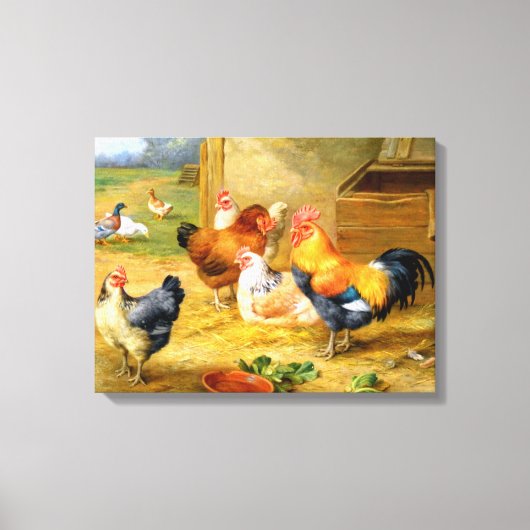 schöne Vintage Leinwand Gemälde 21 (Vorderseite)