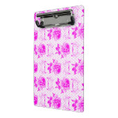 Schöne Vintage Lila Blüte Mini Klemmbrett (Gewinkelt2)