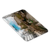 Schöne Vintage Ljubljana Slowenien Panorama Aussic Magnet (Rechte Seite)