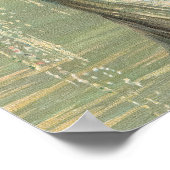 Schöne Vintage Meeresgöttin Poster (Ecke)