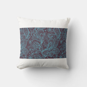 Schöne Vintage nahtlose Verzierung Kissen