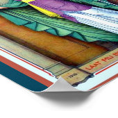 Schöne Vintage Niederländische Frauenwoche Poster (Ecke)