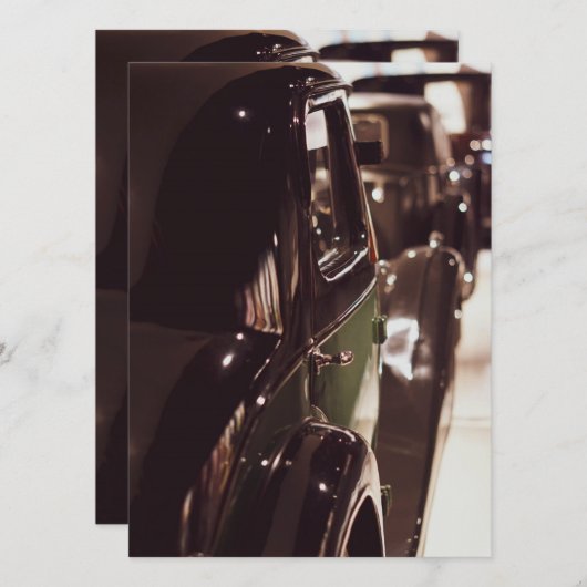 Schöne Vintage Oldtimer Showroom (Vorne/Hinten)