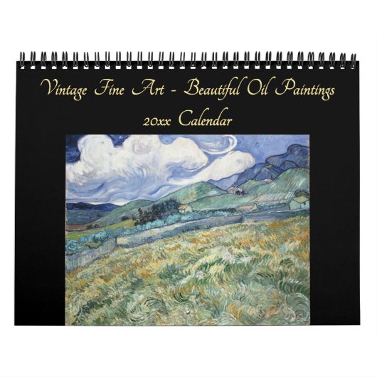 Schöne Vintage Ölgemälde 2026 Mauer Kalender (Titelbild)