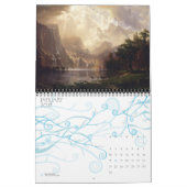 Schöne Vintage Ölgemälde 2026 Mauer Kalender (Jan 2027)
