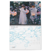 Schöne Vintage Ölgemälde 2026 Mauer Kalender (Feb 2027)