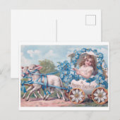 Schöne vintage Ostern Postkarte (Vorne/Hinten)
